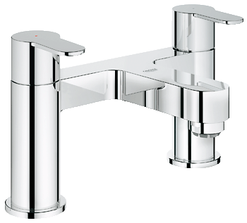 GROHE 2510002 EUROSTYLE COSMO 2 hole Bath Filler  suits HIGH or LOW pressure