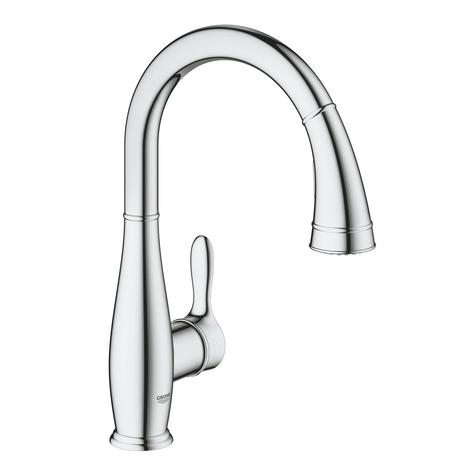 GROHE 30215001 PARKFIELD SINGLE-LEVER SINK MIXER with pullout spout