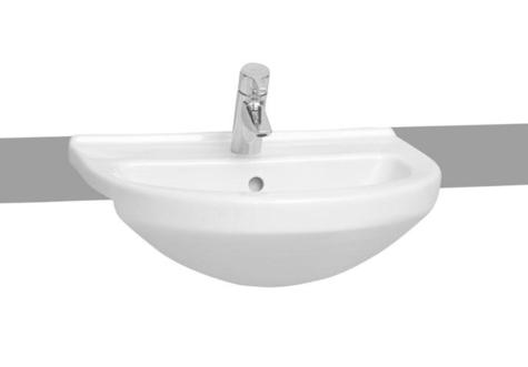 S50 Semi recessed Basin 55cm round