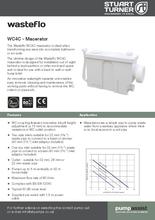 Stuart Turner Wasteflo WC4C - Macerator