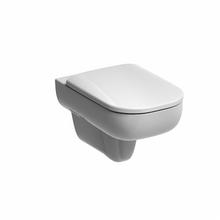 e500 RIMLESS Wall Hung WC pan with seat
