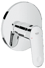 GROHE 19537002/35501  EUROPLUS Manual Single lever Shower Mixer