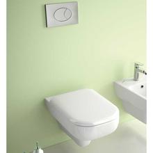 e500 RIMLESS Wall Hung WC pan with seat