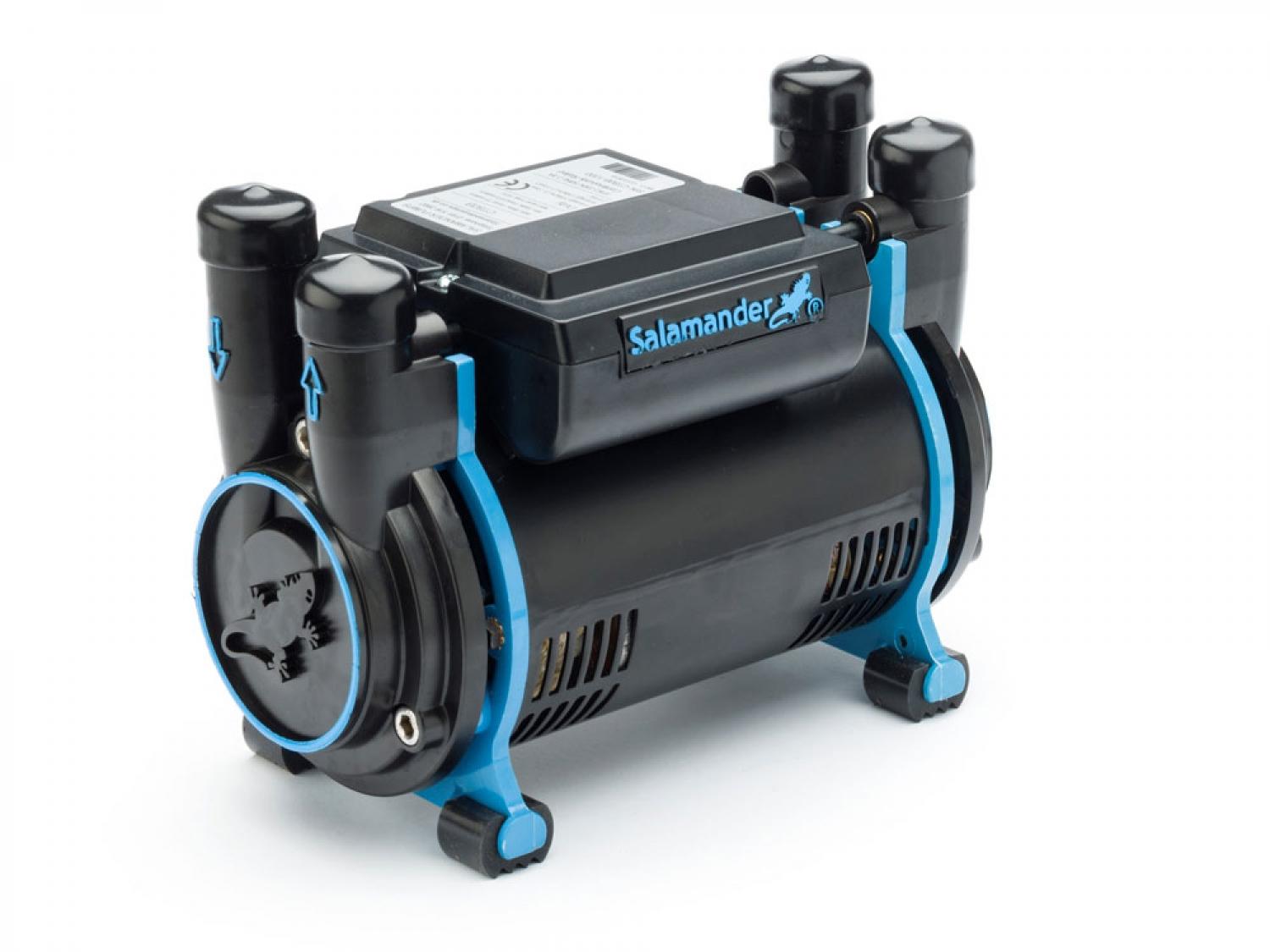 Salamander Bathroom CT80B Twin positive pump 2.6bar ShowersDirect2u