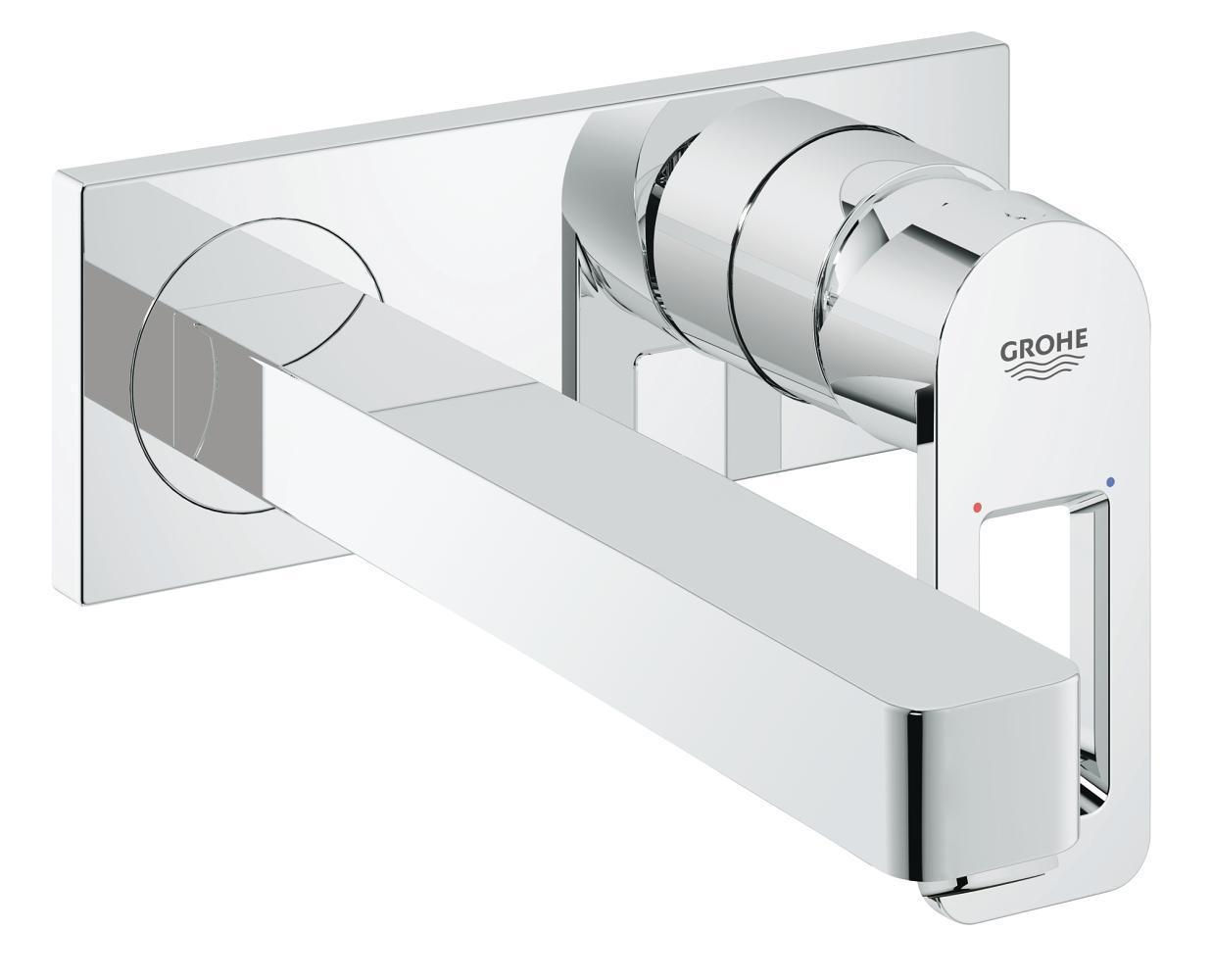 GROHE 23442000 32635000 QUADRA 2 Hole Wall Basin Mixer HIGH PRESSURE ...