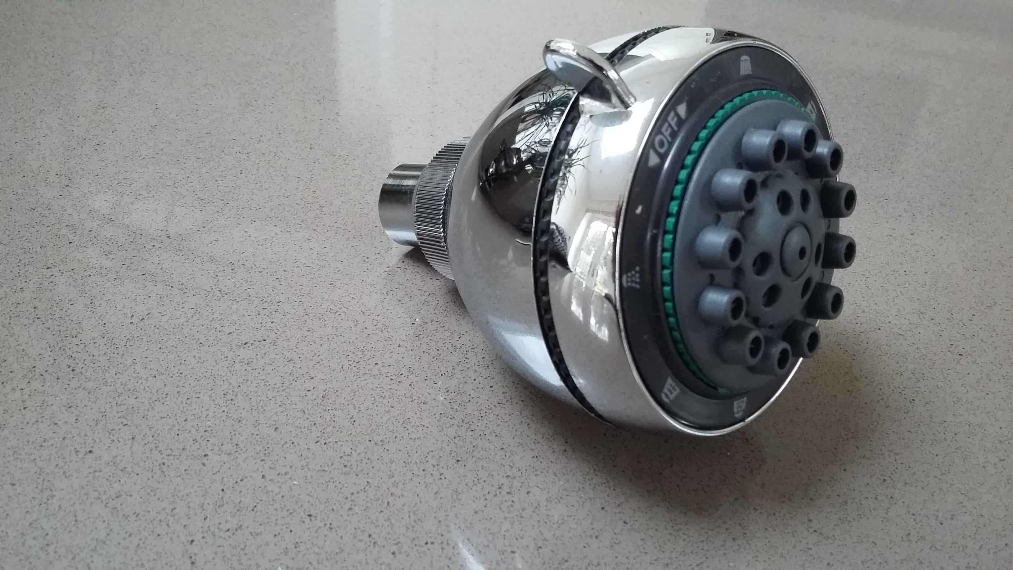 Replacement overhead shower head 7 functions
