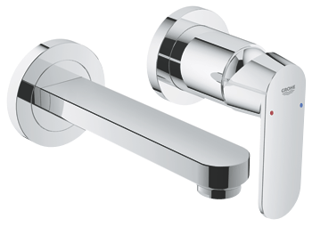 GROHE 19381 32635 EUROSMART COSMO 2 Hole Basin Mixer & Body