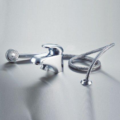 A7760 DOMI-SOLO Single lever one taphole bath Shower Mixer, complete with Shower kit