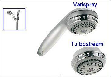 1996 to 2011 Varispray and Turbostream HandShowers parts