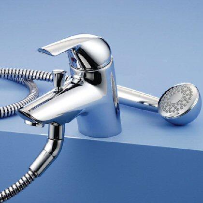 Ideal Standard B7890 CERAPLAN Single lever one taphole bath/Shower Mixer complete with Shower kit.