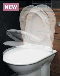 <font color=red>last 3 </font>Shades BTWS2 WC Seat & Lid, Soft Close (for BTWP1)