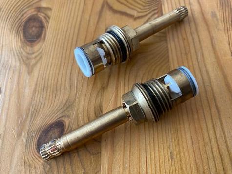 Barber Wilsons PS1/2-51M_PBPR Ceramic disc part turn cartridges (pair) 2010 or earlier