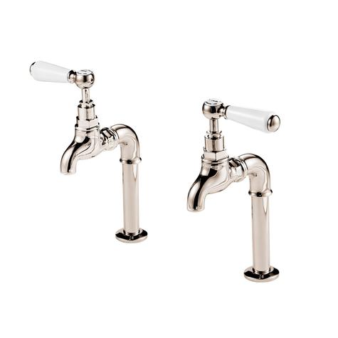 Barber Wilsons 260-6 REGENT RCL basin bib taps (pair) with 6 inch stands