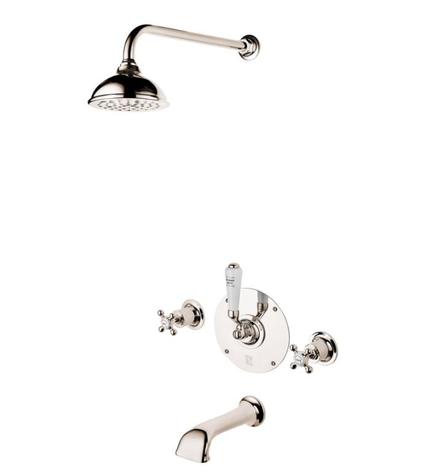 REGENT R3452SET Wall Mounted Bath Shower Mixer Set 