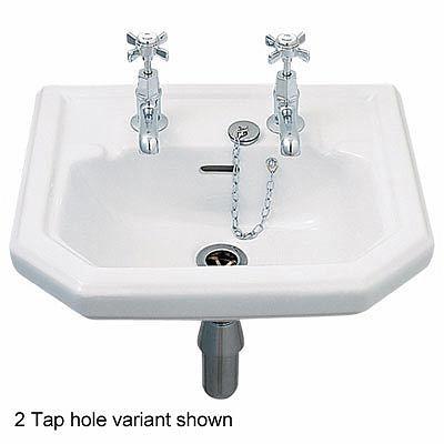 Clarice 45cm Handrinse Washbasin 1 or 2 taphole