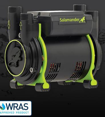 Salamander CT75 Xtra Twin positive Shower pump 2.0bar