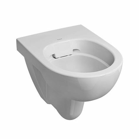 e100Round RIMLESS Wall Hung WC pan