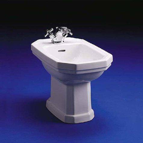 E372001 PLAZA Floor standing Art Deco hexagonal shaped bidet
