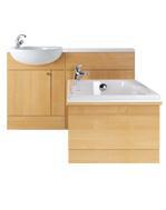 E4643 E4644 SPACE 600mm Basin Unit 1 door also E4648 Bath Unit and Bath Panels