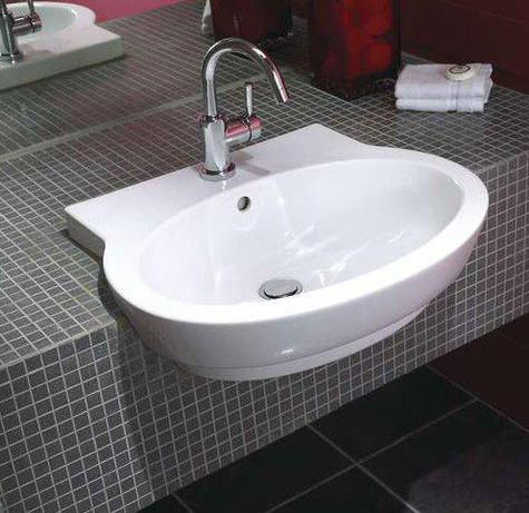 ER4661 ENCORE 560mm Semi Recessed Basin