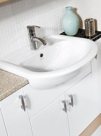 SRB1   Shades FURO Semi Recessed Basin