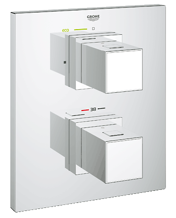 19959/35500 GROHE CUBE Thermostatic Shower Mixer