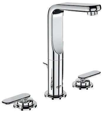 GROHE 20180 VERIS Three-hole Basin Mixer 1/2inch