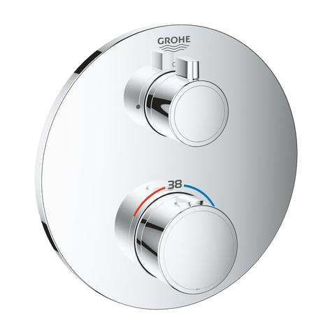 Grohe 24075 000 Grohtherm thermostatic mixer for 1 outlet