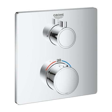 Grohe 24078 000 Grohtherm thermostatic mixer for 1 outlet