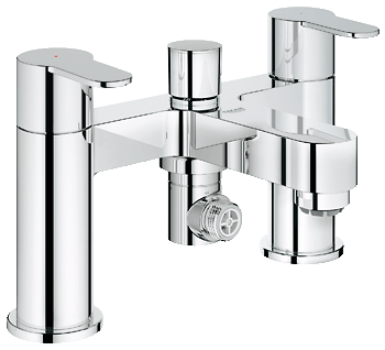 GROHE 25107002 EUROSTYLE COSMO Deck 2 hole Bath/Shower Mixer suits HIGH or LOW pressure