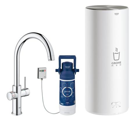 GROHE 30028001 RED II DUO. C Spout, chrome, large boiler