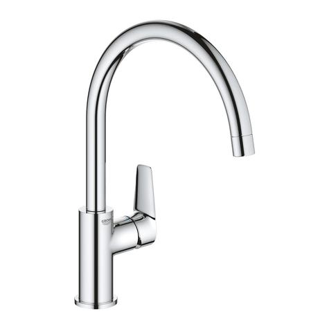 Grohe 31367001    BAUEDGE SINGLE-LEVER SINK MIXER 1/2&#8243;