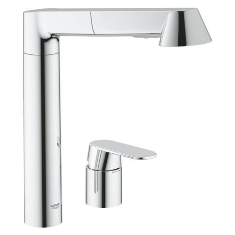 Grohe K7 2 hole Kitchen Sink mixer 1/2" with pullout spray 32894 **6 only **
