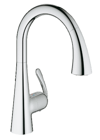 Grohe 32294001 ZEDRA with Pull out Spray