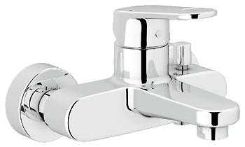 GROHE 33553002 EUROPLUS Wall Bath/Shower Mixer AUTO DIVERTER