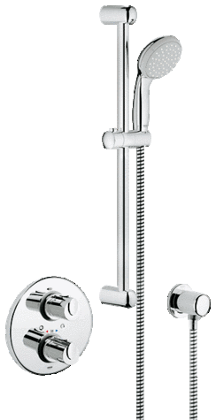 <font color=red>while stock lasts </font>GROHE 34162 Grohtherm 1000 BIV with Tempesta Shower Set