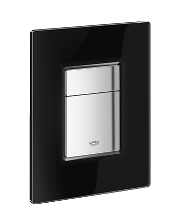 Grohe 38845 COSMO Glass dual flush plate