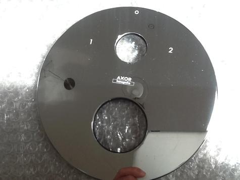 ** 1 only ** Hansgrohe 95804 AXOR Starck Escutcheon Plate 170mm