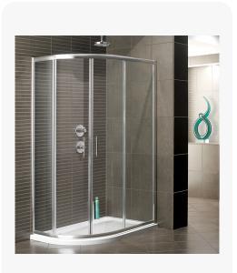 BERLET Hydro Offset Quadrant Shower Enclosure