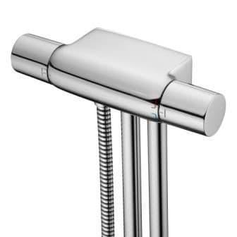 Ideal Standard **1 only** A5699AA Boost exposed Shower for exposed rising pipework, Chrome