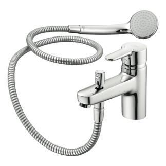 Ideal Standard B9990AA CONCEPT BLUE 1H Bath/Shower Mixer with Shower Set