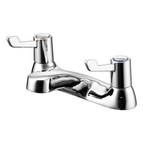 Ideal Standard    S7642AA SANDRINGHAM 2 tap hole Bath Filler, lever handles 