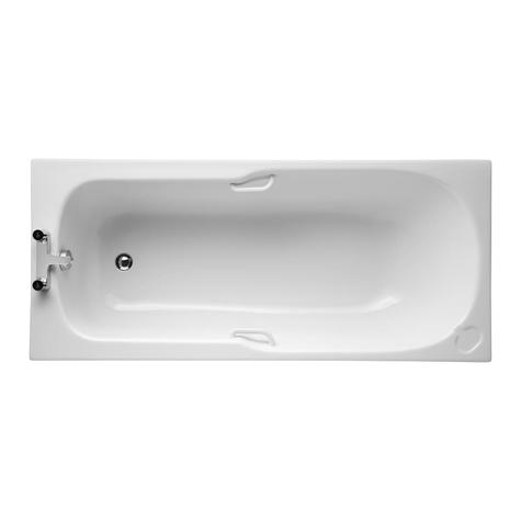 STUDIO rectangular Idealform bath (170x75cm or 150x70cm)