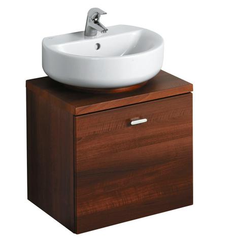 E6447 E6448 E6449 E6450 Concept wall hung Sphere or Arc Basin unit with one drawer,