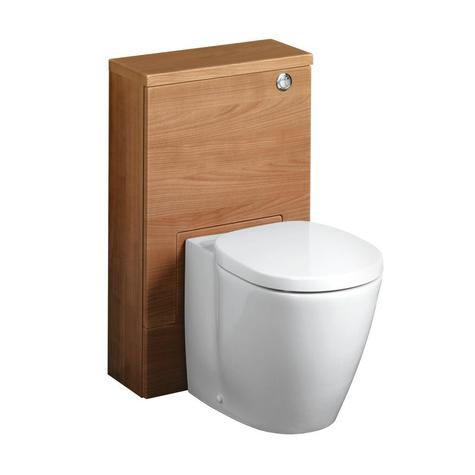 E6459 E6461 CONCEPT 210mm deep WC Unit, with cistern and push button, 