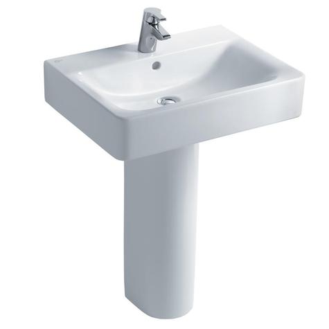 Ideal Standard CONCEPT Cube 60cm pedestal basin. 1 taphole