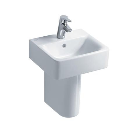 Ideal Standard CONCEPT Cube 40cm hand rinse basin, 1 tap hole