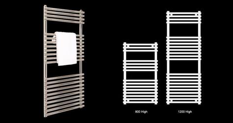 MD034 (straight) Polished stainless steel
