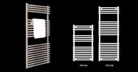 MD034 (straight) Polished stainless steel 