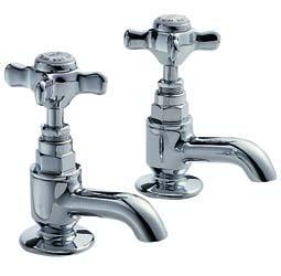 SEQUEL Basin Taps 1/2 inch (pair) CHROME